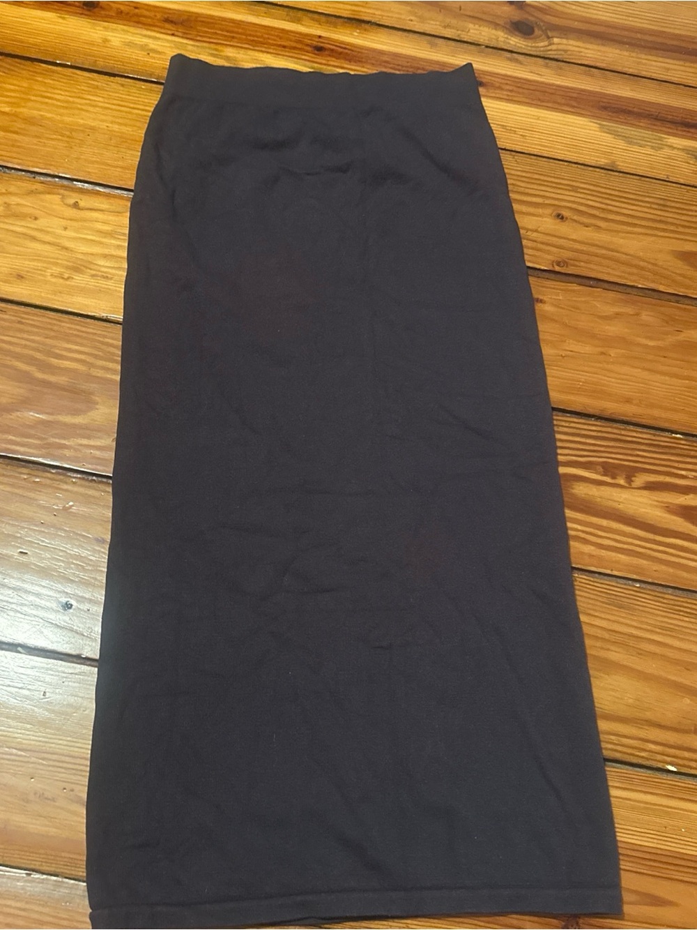 Zara Black Midi Pencil Skirt